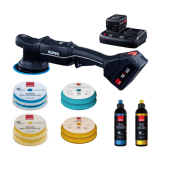 Polizor RUPES Bigfoot HLR15 iBrid Random Orbital Polisher 125 mm, 2 Batt., Charger KIT BAS