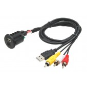 Cablu prelungitor USB / JACK cu 4 poli