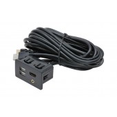 HDMI + 2x USB + mufa JACK cu cablu