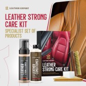 Set de cosmetice auto pentru piele Leather Expert - Leather Strong Care Kit