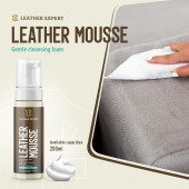 Spuma de curățare a pielii Leather Expert - Leather Mousse (200 ml)