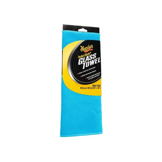 Prosop din microfibră Meguiar's Perfect Clarity Glass Towel