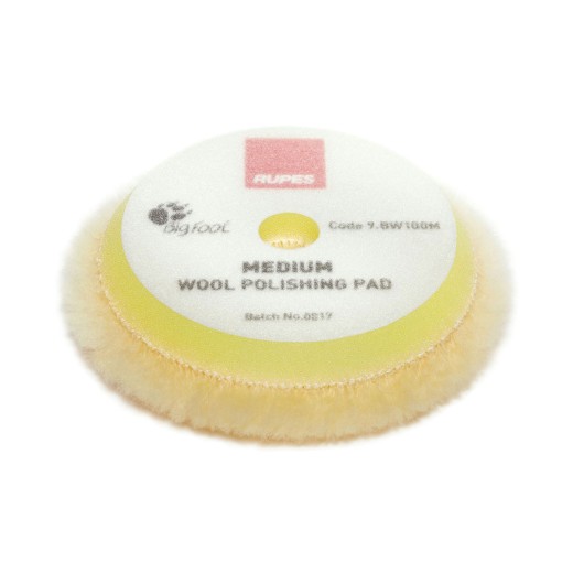 RUPES Medium Wool Polishing Pad 80/90 mm