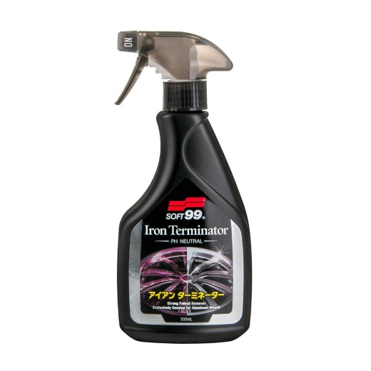 Detergent pentru roți din aluminiu Soft99 Iron Terminator (500 ml)