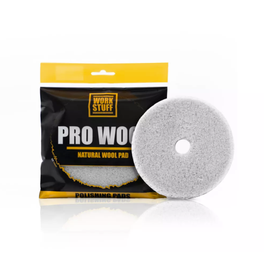 Work Stuff Pro Wool Polishing Pad 130 mm