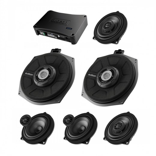 Sistem audio complet Audison cu procesor DSP pentru BMW 4 (F32, F33, F82, F83) cu sistem audio de bază