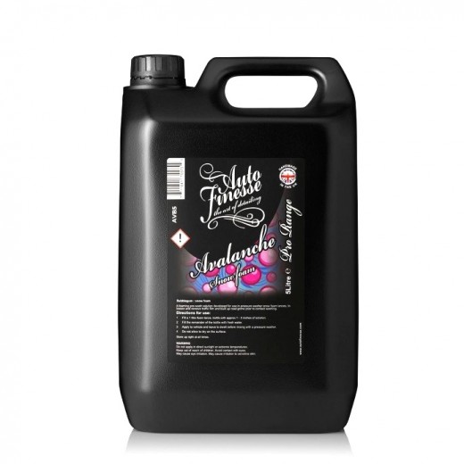 Spumă activă Auto Finesse Avalanche Bubblegum Snow Foam (5 l)