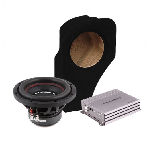 Set subwoofer în carcasă OEM și amplificator pentru Audi A3 8P