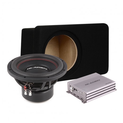 Set subwoofer în carcasă OEM și amplificator pentru Audi A4 B5 Avant nr. 2