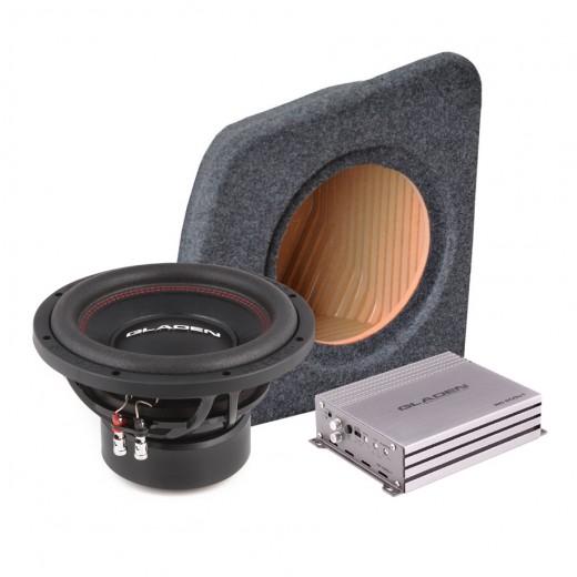 Set subwoofer în carcasă OEM și amplificator pentru Audi A4 B7 nr. 2