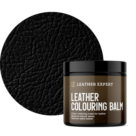 Balsam pentru piele Leather Expert - Leather Colouring Balm Black (250 ml)