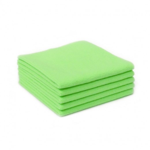 Set de prosoape din microfibră Purestar Speed Polish Multi Towel Mini Green