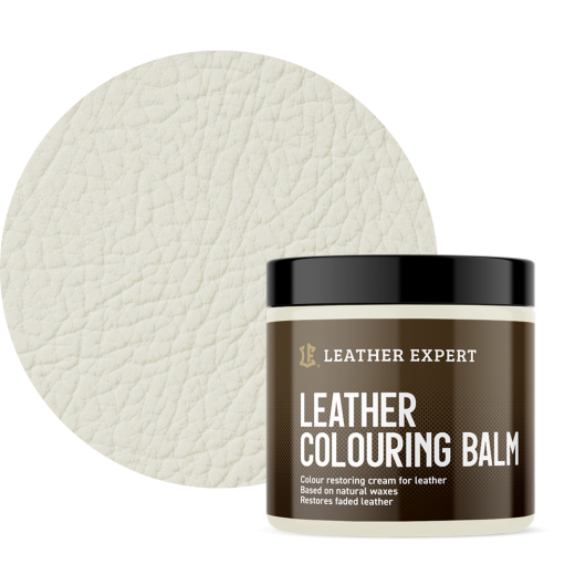 Balsam pentru piele Leather Expert - Leather Colouring Balm Ivory (250 ml)