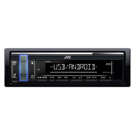 Radio auto fara mecanic JVC KD-X161