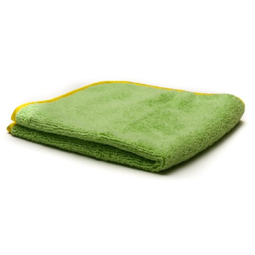 Prosop din microfibră verde Poorboy's Deluxe Mega Plush 40 x 40