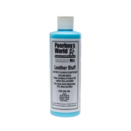 Poorboy's Leather Stuff Detergent, balsam și protector pentru piele (473 ml)
