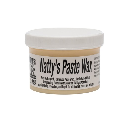 Ceara Carnauba pentru culori deschise Poorboy's Natty's Paste Wax White (227g)