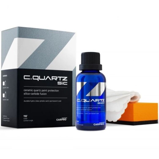 Protecție vopsea ceramică CarPro CQuartz SiC Kit Pack (50 ml)