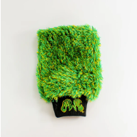 Dodo Juice Fozzie Hair Wash Mitt - green/orange