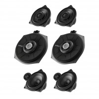 Sistem audio Audison complet pentru BMW X3 (E83) cu sistem audio de bază