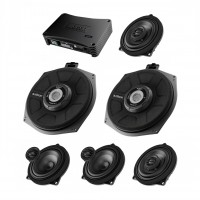 Sistem audio complet Audison cu procesor DSP pentru BMW 6 (F12, F13) cu sistem audio de baza