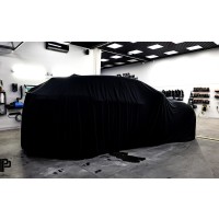 Husă auto Poka Premium Equipment Husă auto de calitate premium neagră cu garnitură - Combi / SUV