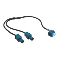 Adaptor antenă 2x FAKRA - FAKRA 295815