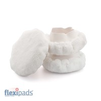 Bonnet din microfibră pentru îndepărtarea ceară Flexipads (set de 3)