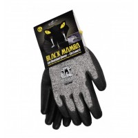 Mănuși negre Mamba rezistente la tăiere L