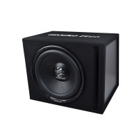 Subwoofer în cutia Ground Zero GZIB 25BR-ACT