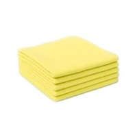 Set de prosoape din microfibră Purestar Speed Polish Multi Towel Mini Yellow