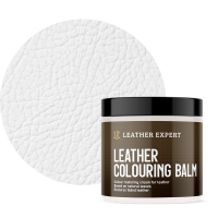 Balsam pentru piele Leather Expert - Leather Colouring Balm White (250 ml)